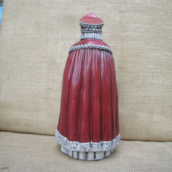 Vintage Handmade St. Nicholas Ceramic Figurine - Picture 5 of 16